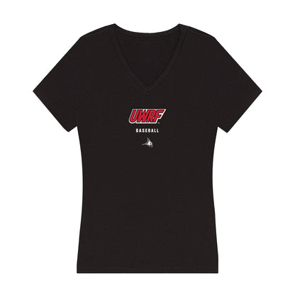 UW River Falls - NCAA Baseball : Shaun Gavin - Women's V-Neck T-Shirt-0