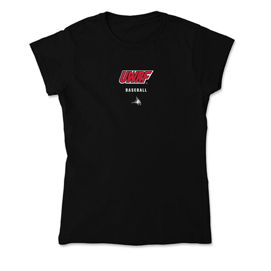 UW River Falls - NCAA Baseball : Vaughn Johnson - Soft Style Women’s T-Shirt-0
