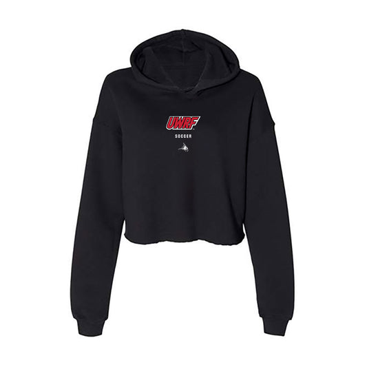 UW River Falls - NCAA Men's Soccer : Ilya Lalich - Women's Crop Fleece Hoodie-0