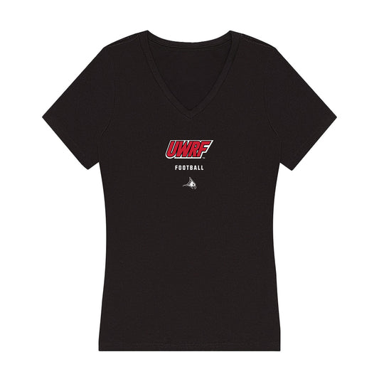 UW River Falls - NCAA Football : Braden Jones - Women's V-Neck T-Shirt-0