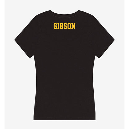 Northern Michigan - NCAA Football : Wyatt Gibson - Women's V-Neck T-Shirt-1