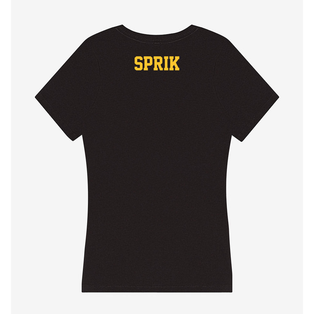 Northern Michigan - NCAA Women's Track & Field : Jordan Sprik - Women's V-Neck T-Shirt-1