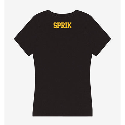 Northern Michigan - NCAA Women's Track & Field : Jordan Sprik - Women's V-Neck T-Shirt-1
