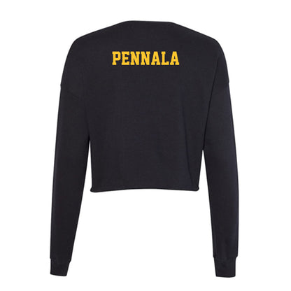 Northern Michigan - NCAA Men's Golf : Levi Pennala - Women's Cropped Crew Fleece-1