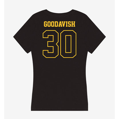 Northern Michigan - NCAA Women's Soccer : Ellie Goodavish - Women's V-Neck T-Shirt-1