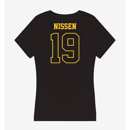 Northern Michigan - NCAA Women's Soccer : Madalyn Nissen - Women's V-Neck T-Shirt-1