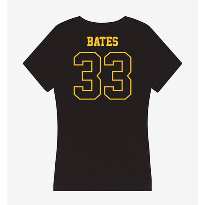 Northern Michigan - NCAA Women's Basketball : Ava Bates - Women's V-Neck T-Shirt-1