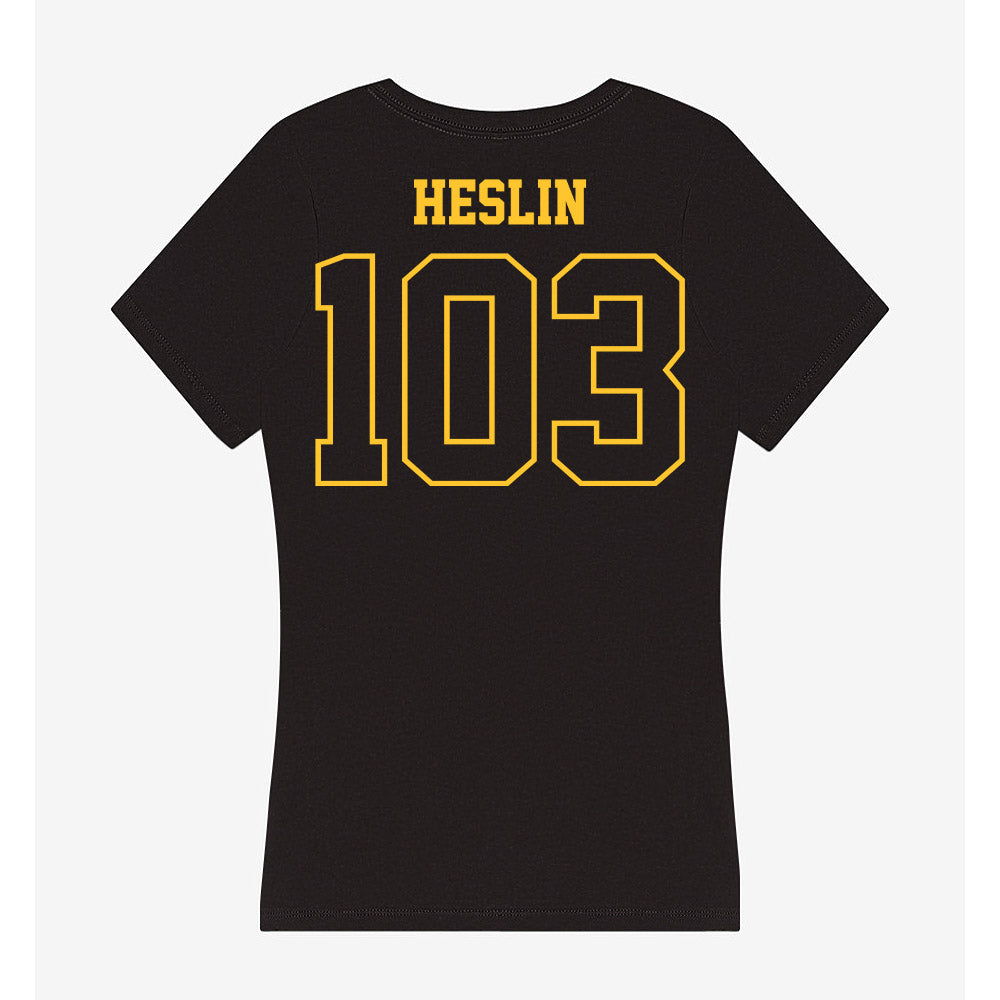 Northern Michigan - NCAA Women's Wrestling : Emma Heslin - Women's V-Neck T-Shirt-1