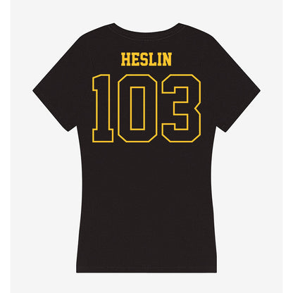 Northern Michigan - NCAA Women's Wrestling : Emma Heslin - Women's V-Neck T-Shirt-1