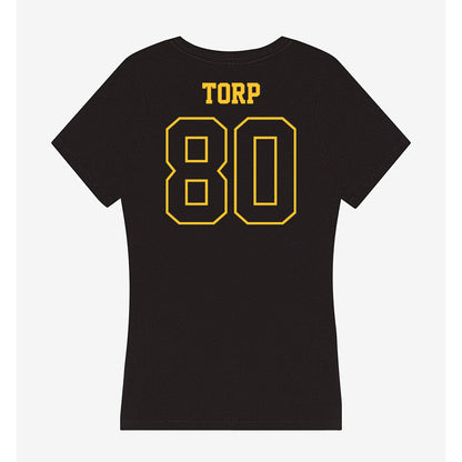 Northern Michigan - NCAA Football : Sawyer Torp - Women's V-Neck T-Shirt-1