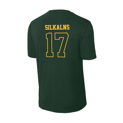 Northern Michigan - NCAA Men's Ice Hockey : Girts Silkalns - Activewear T-Shirt-1
