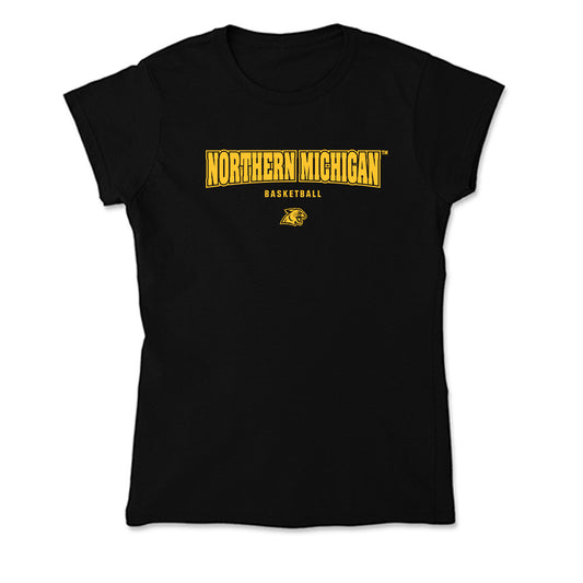 Northern Michigan - NCAA Women's Basketball : Ava Bates - Soft Style Women’s T-Shirt-0
