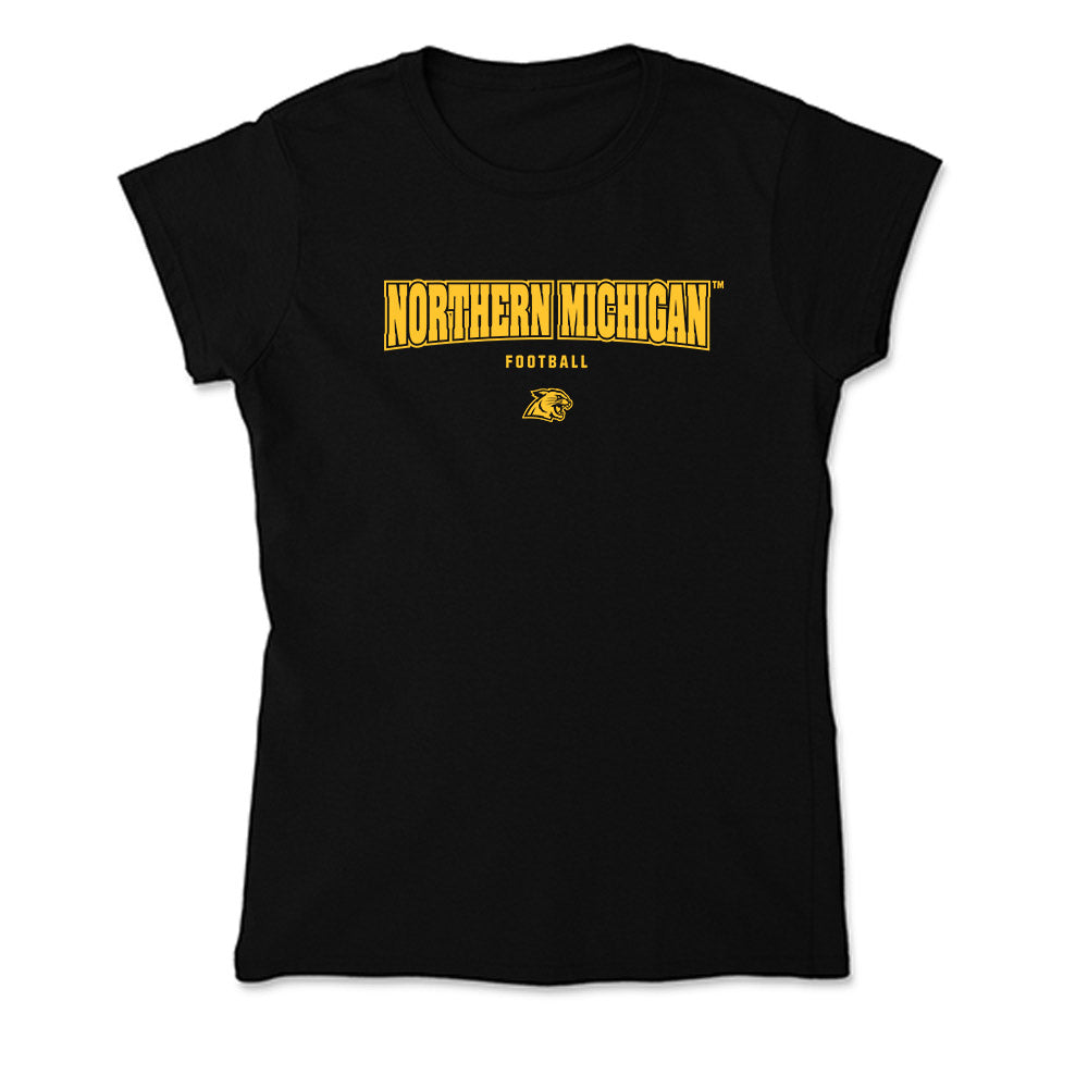 Northern Michigan - NCAA Football : Braxton OBryant - Soft Style Women’s T-Shirt-0