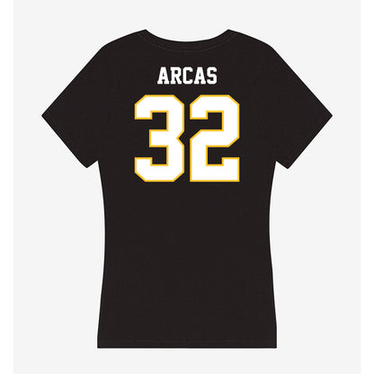 PLU - NCAA Men's Soccer : Noah Arcas - Women's V-Neck T-Shirt-1