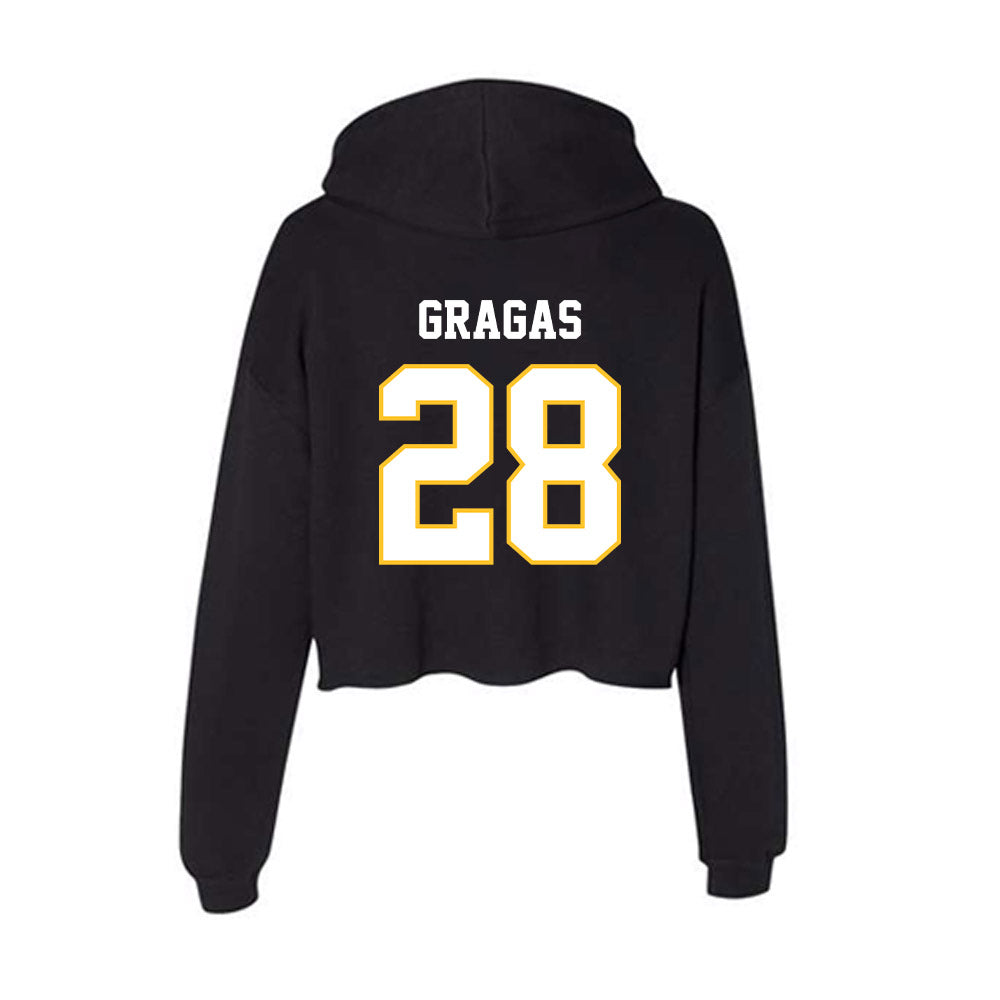 PLU - NCAA Football : Zeke Gragas - Women's Crop Fleece Hoodie-1