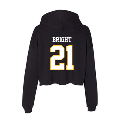 PLU - NCAA Women's Basketball : Ava Bright - Women's Crop Fleece Hoodie-1