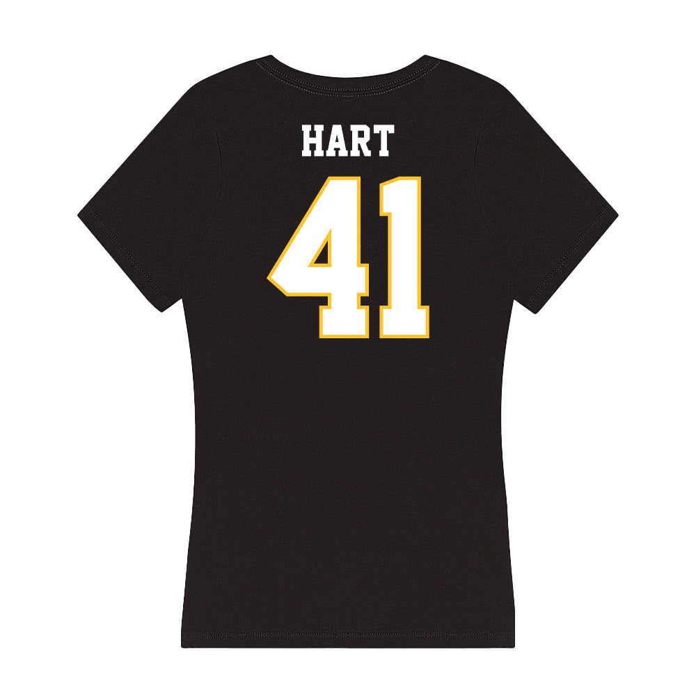 PLU - NCAA Football : Sir Hart - Women's V-Neck T-Shirt-1