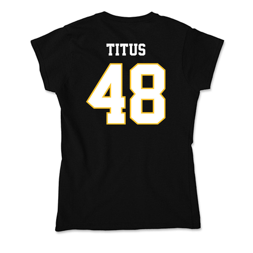 PLU - NCAA Football : Andre Titus - Soft Style Women’s T-Shirt-1