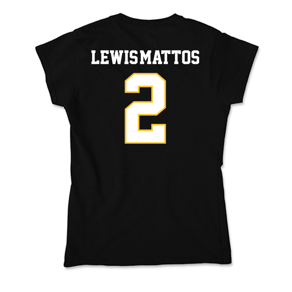PLU - NCAA Football : Kupaa Lewis-Mattos - Soft Style Women’s T-Shirt-1