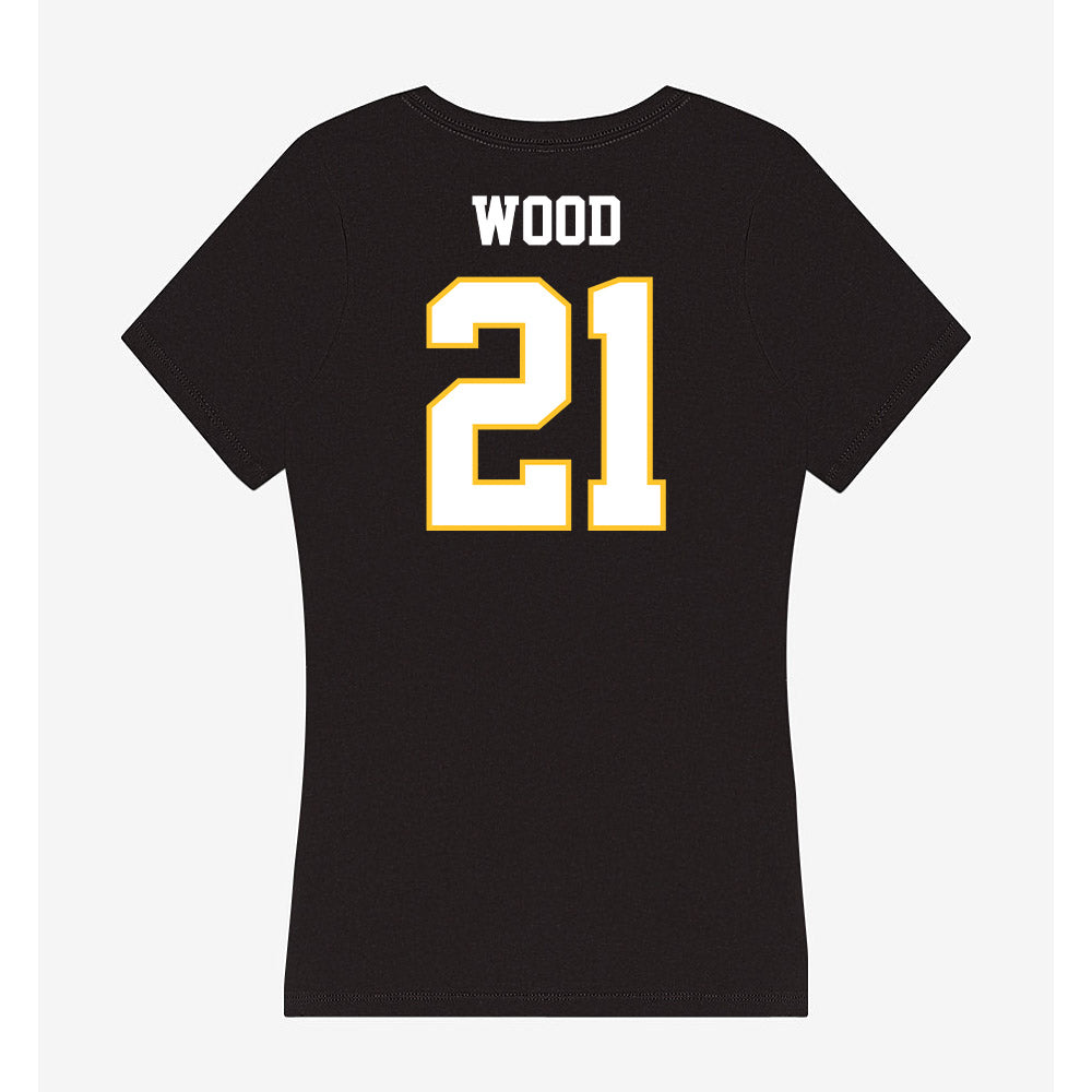 PLU - NCAA Football : Jake Wood - Women's V-Neck T-Shirt-1