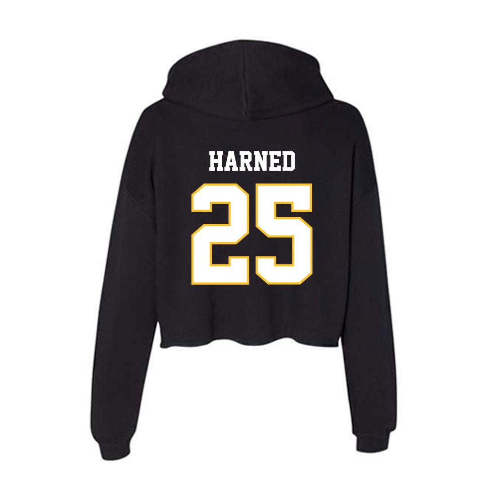 PLU - NCAA Men's Soccer : Owen Harned - Women's Crop Fleece Hoodie-1