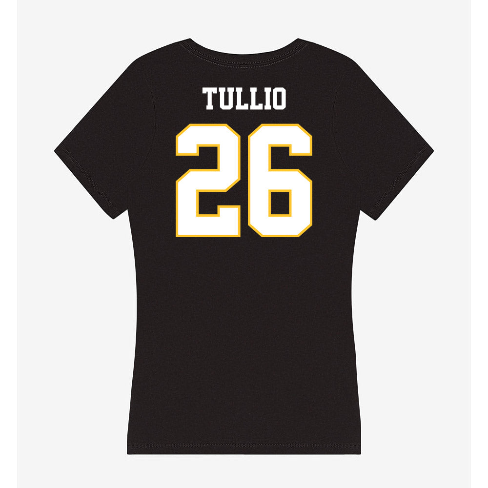 PLU - NCAA Men's Soccer : Drew Tullio - Women's V-Neck T-Shirt-1