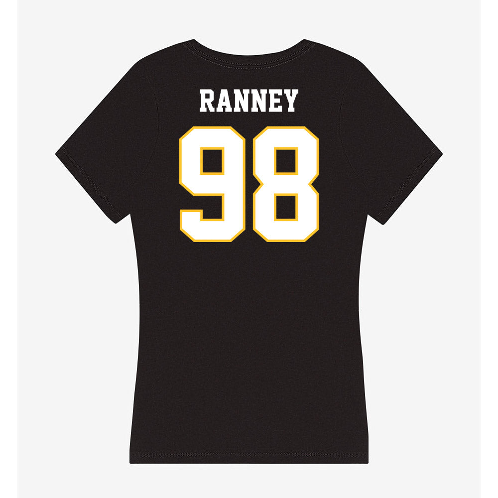 PLU - NCAA Football : Sawyer Ranney - Women's V-Neck T-Shirt-1