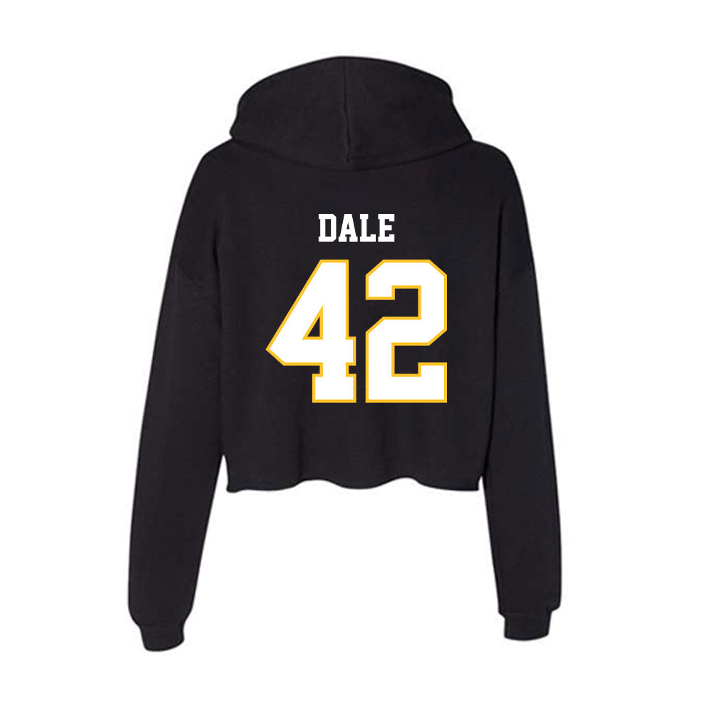 PLU - NCAA Softball : Reagan Dale - Women's Crop Fleece Hoodie-1