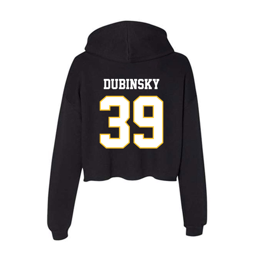 PLU - NCAA Men's Soccer : Jared Dubinsky - Women's Crop Fleece Hoodie-1