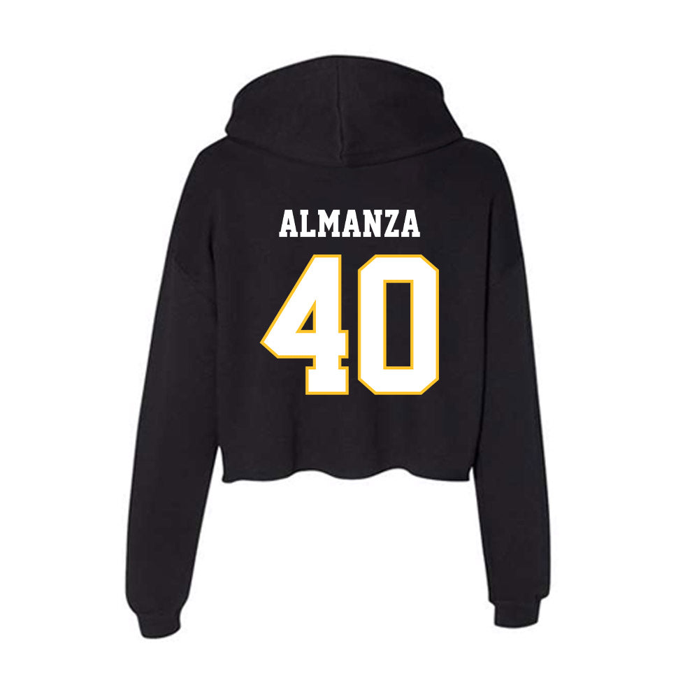 PLU - NCAA Women's Soccer : Paige Almanza - Women's Crop Fleece Hoodie-1