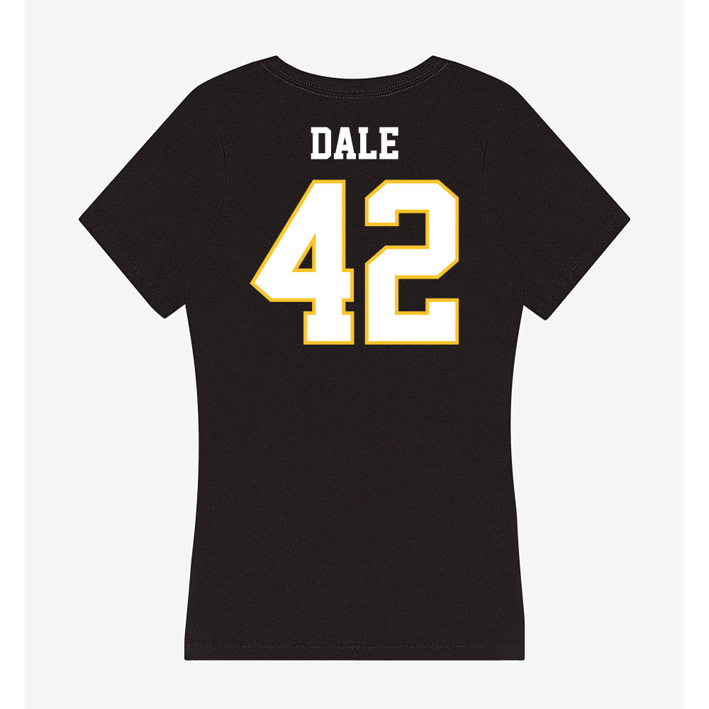 PLU - NCAA Softball : Reagan Dale - Women's V-Neck T-Shirt-1