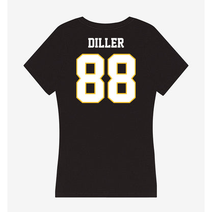 PLU - NCAA Women's Lacrosse : Kassie Diller - Women's V-Neck T-Shirt-1