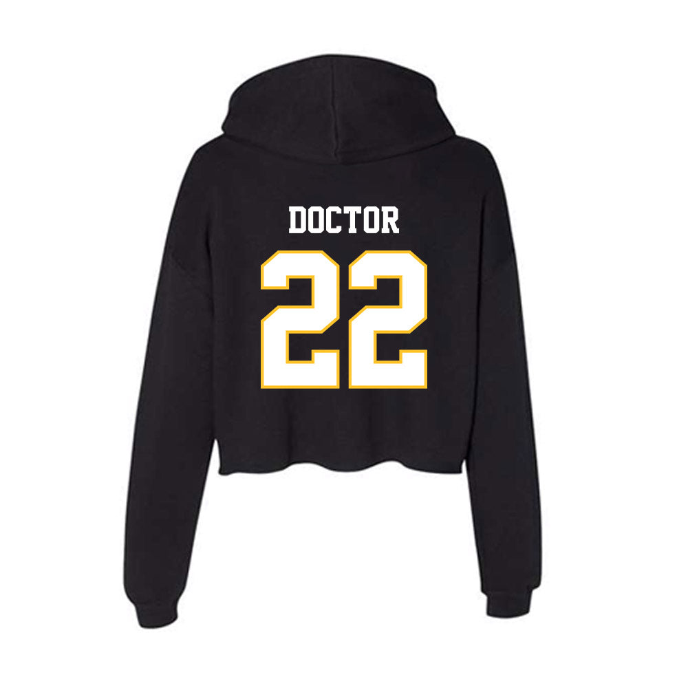  - NCAA Softball : Kamalani Doctor - Women's Crop Fleece Hoodie-1