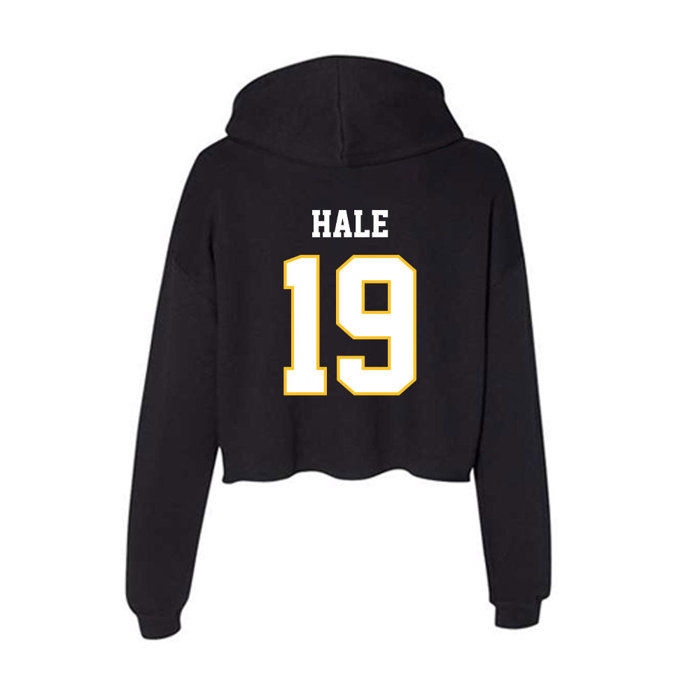 PLU - NCAA Football : Jackson Hale - Women's Crop Fleece Hoodie-1