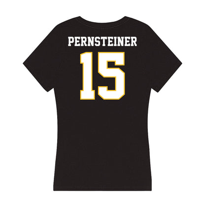 PLU - NCAA Women's Volleyball : Julissa Pernsteiner - Women's V-Neck T-Shirt-1