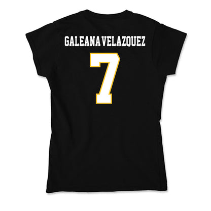 PLU - NCAA Football : Robert Galeana-Velazquez - Soft Style Women’s T-Shirt-1