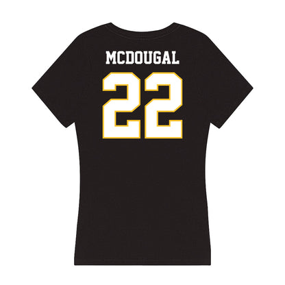 PLU - NCAA Women's Soccer : Katelyn McDougal - Women's V-Neck T-Shirt-1