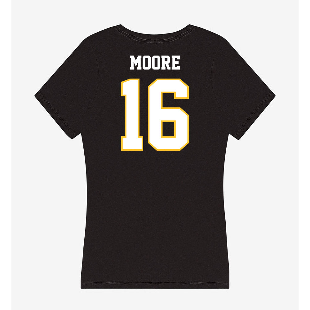PLU - NCAA Baseball : Ryan Moore - Women's V-Neck T-Shirt-1