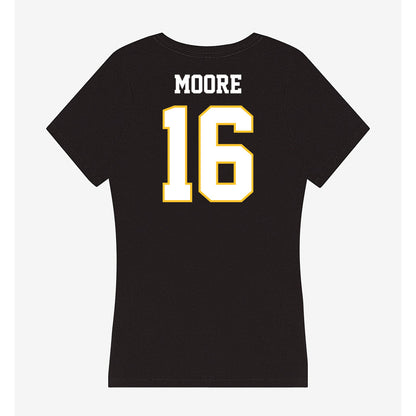 PLU - NCAA Baseball : Ryan Moore - Women's V-Neck T-Shirt-1