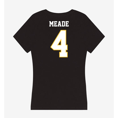 PLU - NCAA Football : Connor Meade - Women's V-Neck T-Shirt-1