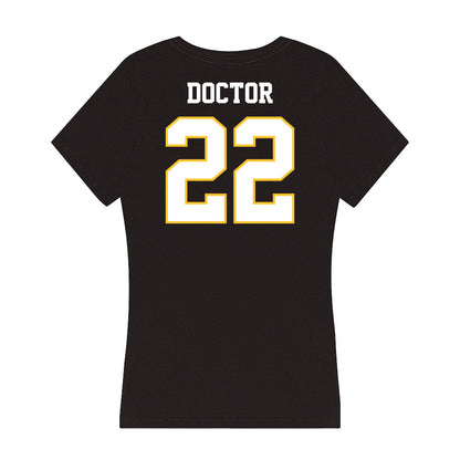  - NCAA Softball : Kamalani Doctor - Women's V-Neck T-Shirt-1