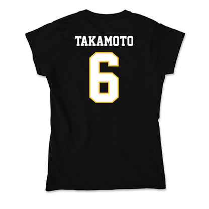PLU - NCAA Women's Volleyball : Ayre Takamoto - Soft Style Women’s T-Shirt-1