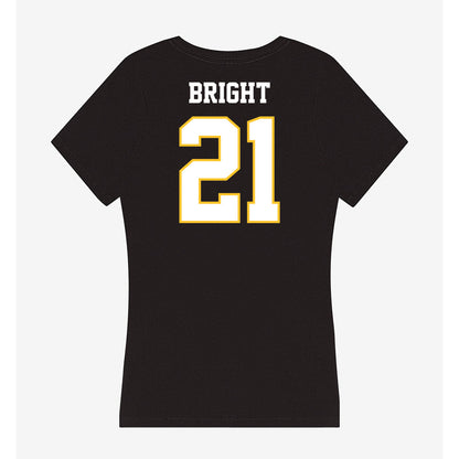PLU - NCAA Women's Basketball : Ava Bright - Women's V-Neck T-Shirt-1