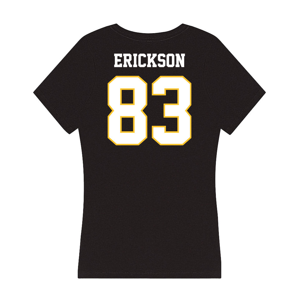 PLU - NCAA Football : Jack Erickson - Women's V-Neck T-Shirt-1