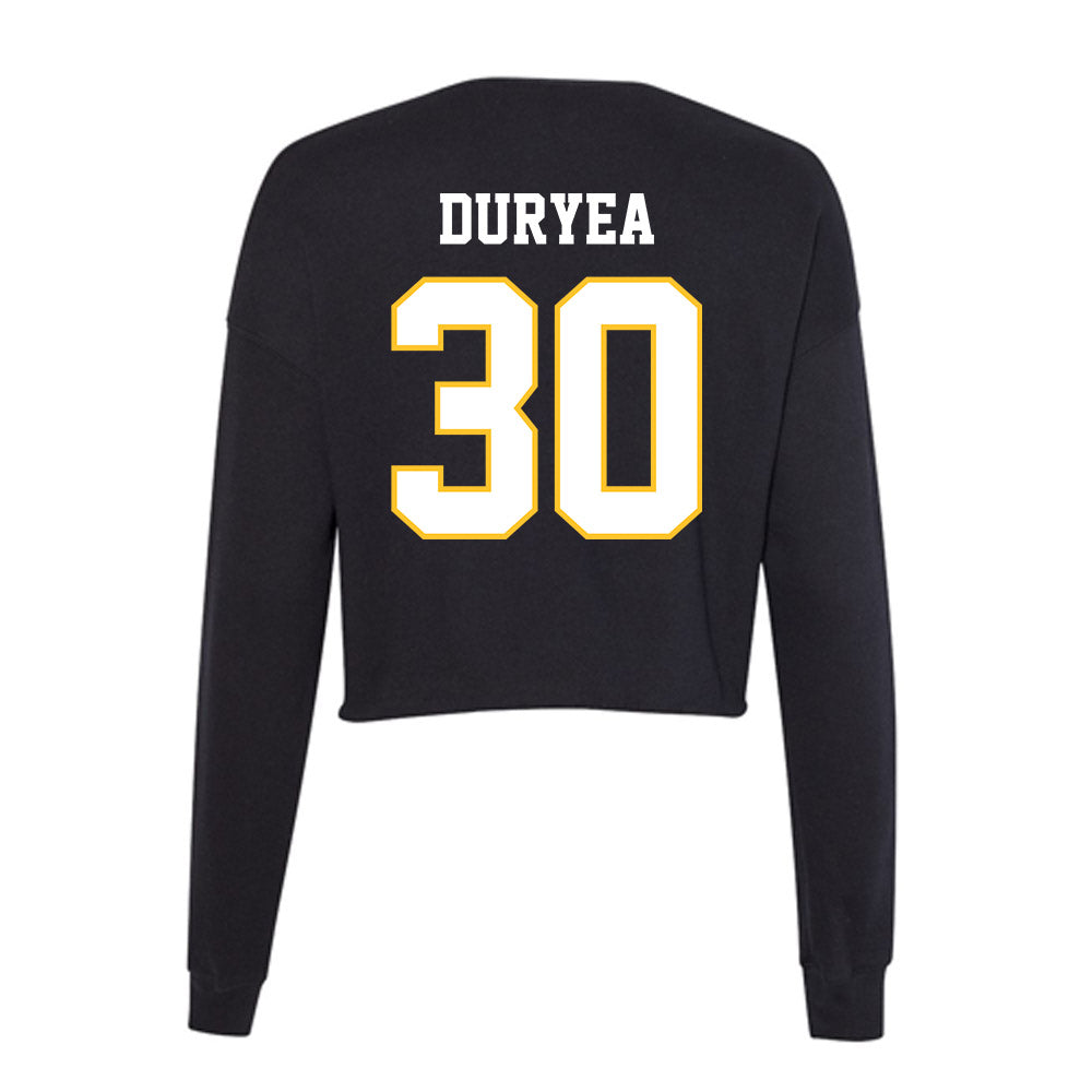 PLU - NCAA Softball : Fionna Duryea - Women's Cropped Crew Fleece-1