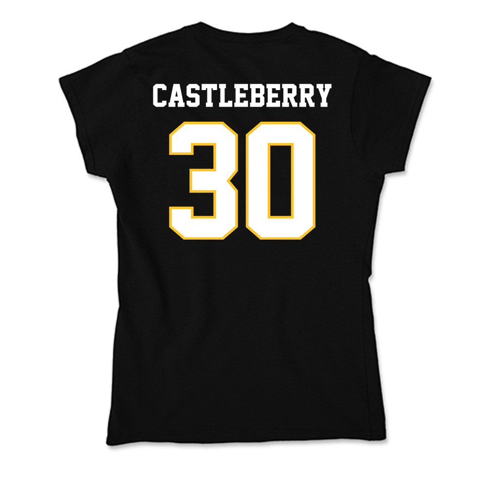 PLU - NCAA Football : David Castleberry - Soft Style Women’s T-Shirt-1