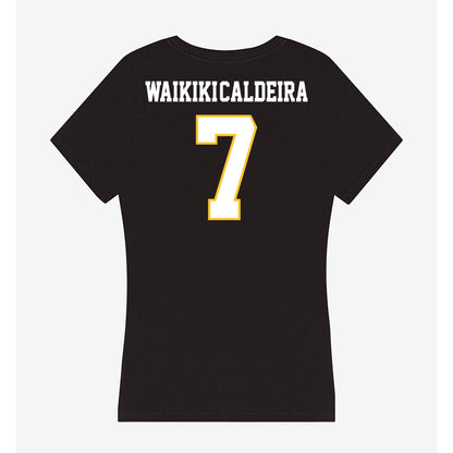PLU - NCAA Football : Kolten Waikiki-Caldeira - Women's V-Neck T-Shirt-1