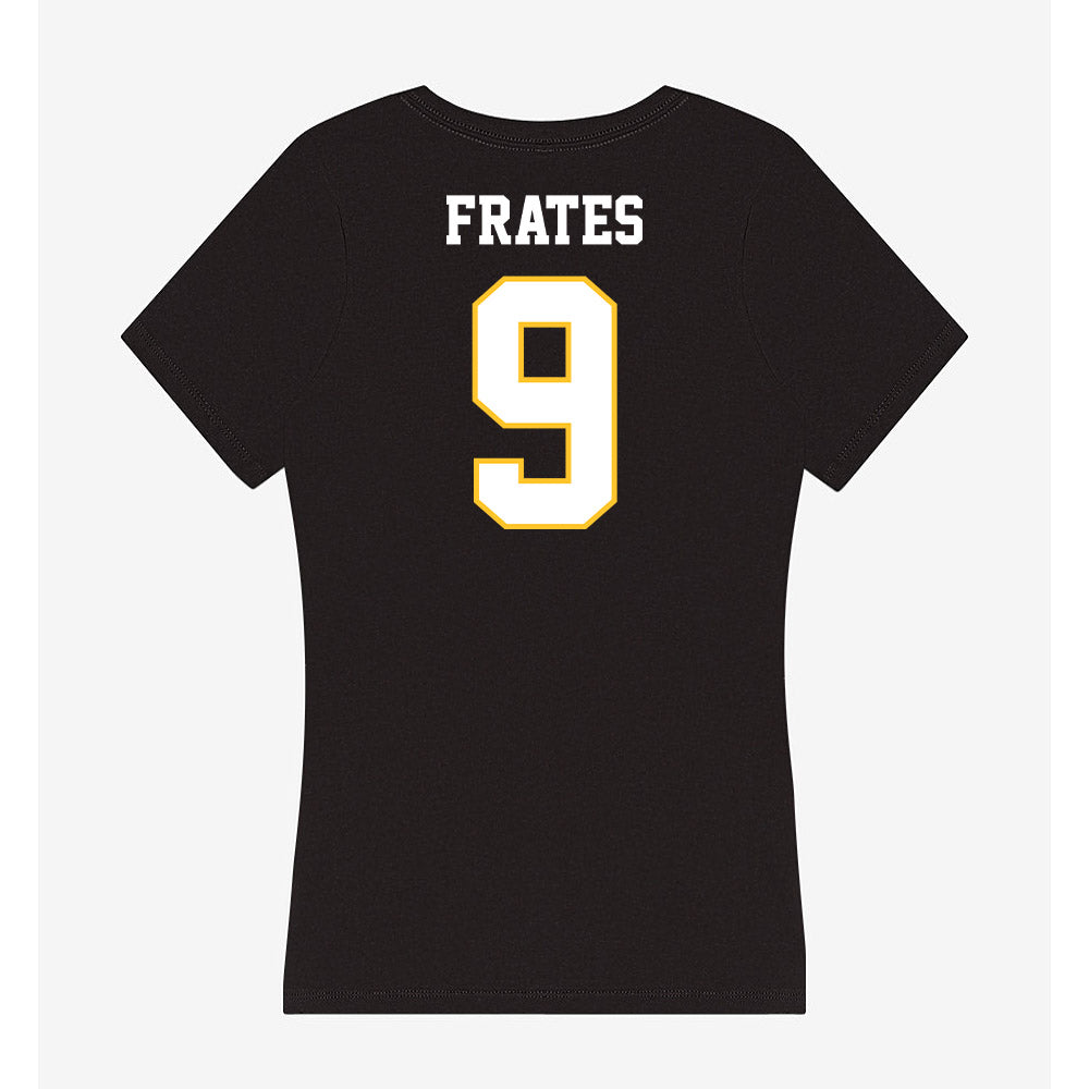 PLU - NCAA Men's Basketball : Hunter Frates - Women's V-Neck T-Shirt-1