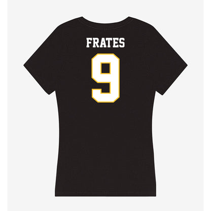 PLU - NCAA Men's Basketball : Hunter Frates - Women's V-Neck T-Shirt-1
