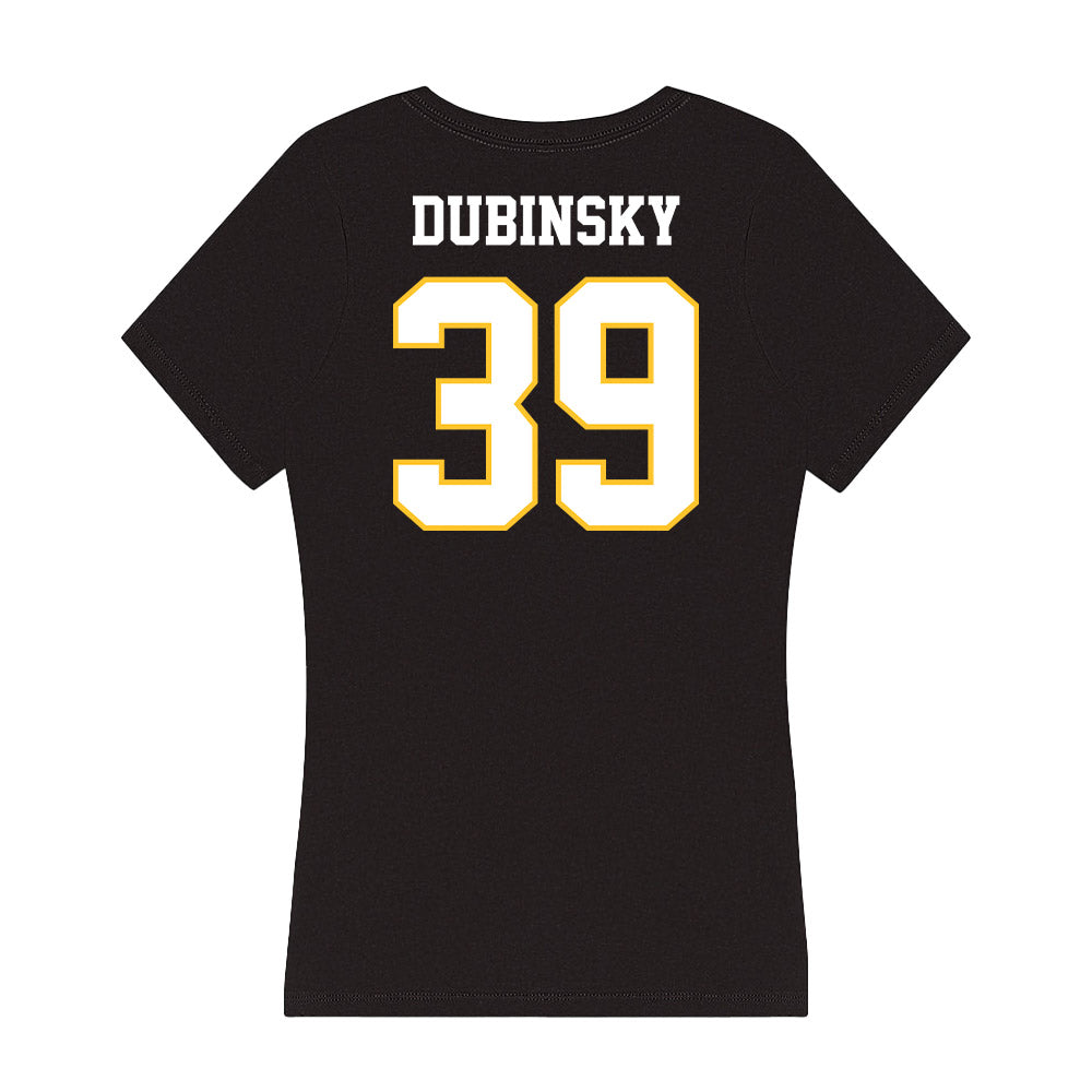 PLU - NCAA Men's Soccer : Jared Dubinsky - Women's V-Neck T-Shirt-1